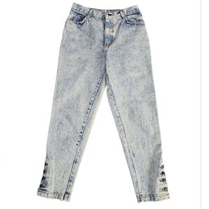 Cap Ferrat Vintage Stylish Acid Wash Denim  Jeans Size 11